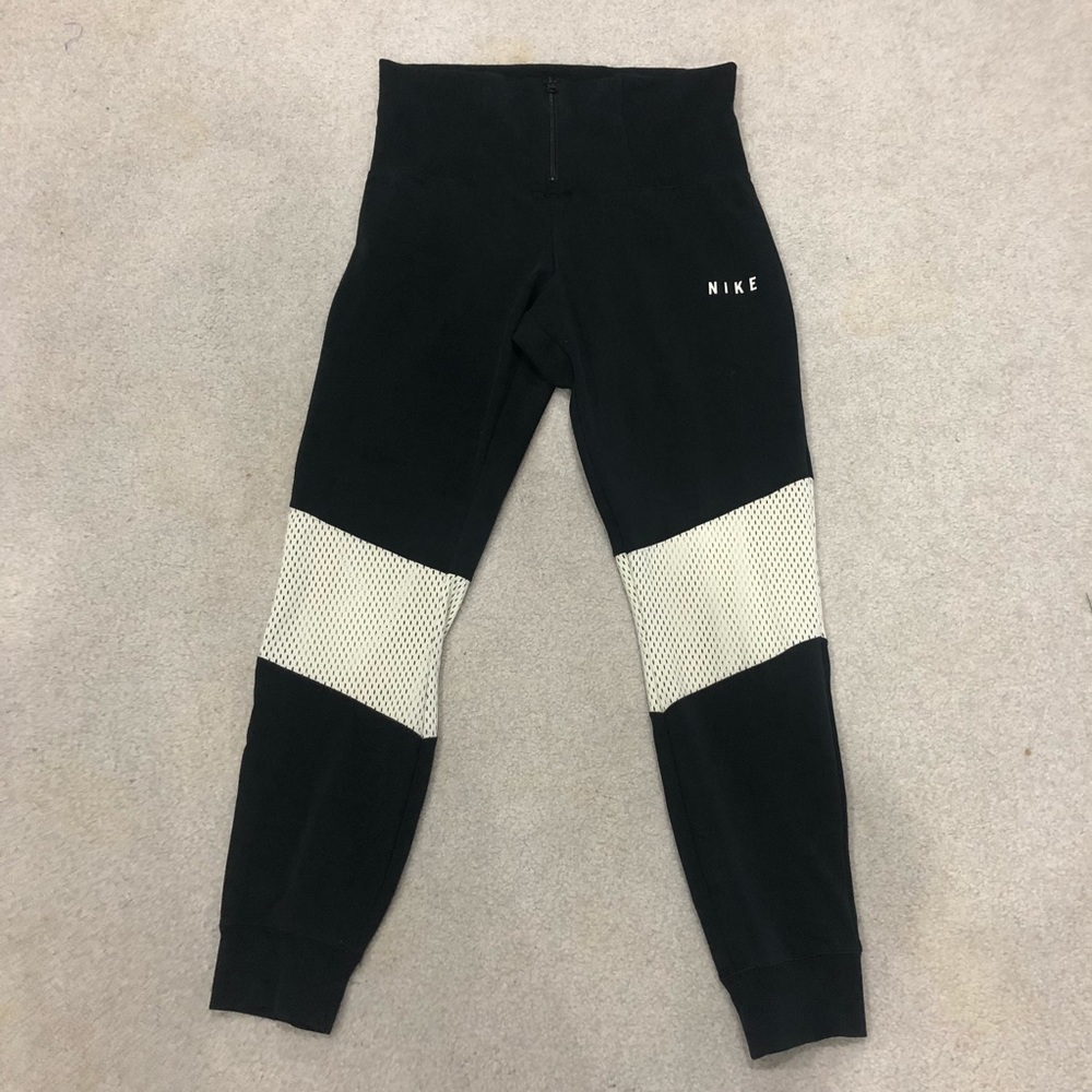 Nike Joggers with White Mesh